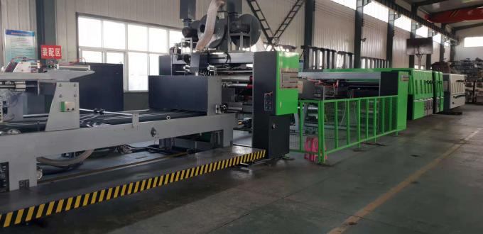 Volledig Automatische Diecutter van Slotter van de 4 Kleurenprinter Omslag Gealigneerde Gluer/Casemaker