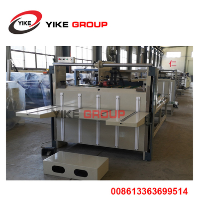 Machinesnelheid 60m/min YKS-2800 Semi Folder Gluer Machine voor het maken van kartonnen dozen