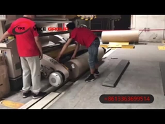 V5B / V6B Hydraulische molenrolstand 1400 - 2800 mm Grootte voor kartonnen lijn