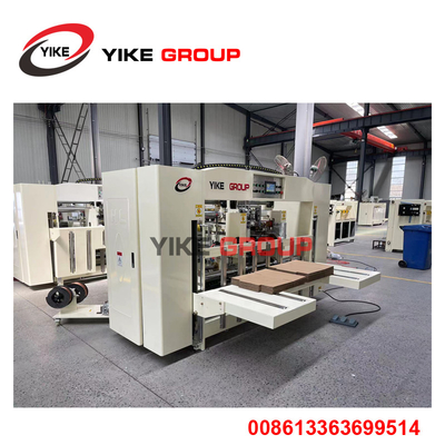 YK-2000 semi-automatische naaimachine dubbele stukken kartonnen doos maken van Yike Group