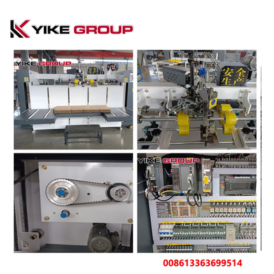 YIKE-het GROEPS 2000 Type plooide Doos Stikkende Machine/Doos Makend Stikkende Machine met Enig Stuk