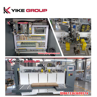 YIKE GROUP 2000 mm half-automatische golfvormige doos naaimachine