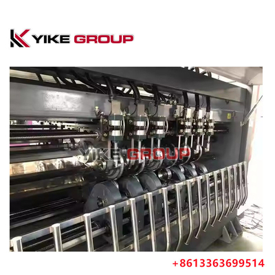 Snelheid 200m/min 2500MM YIKE GROUP BNC Type Auto Type Thin Blade Slitter Scorer online voor golfkartonproductielijn