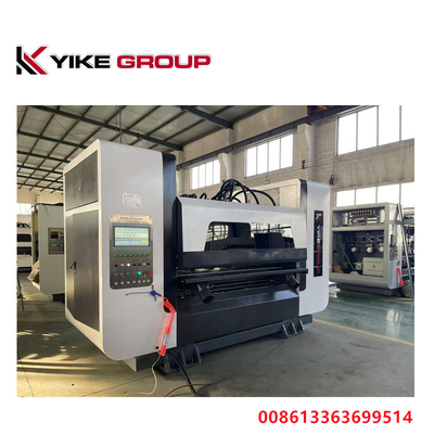 Snelheid 200m/min 2500MM YIKE GROUP BNC Type Auto Type Thin Blade Slitter Scorer online voor golfkartonproductielijn