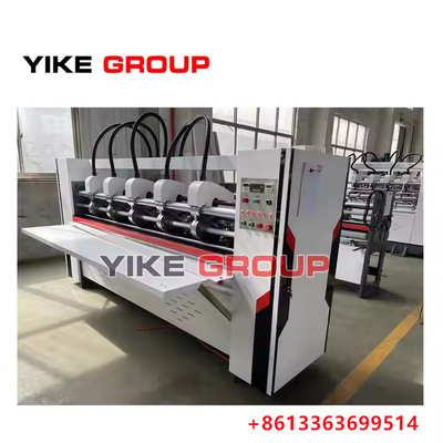 YIKE GROUP 3000MM 4/6 Handmatig Creaser Scorer Thin Blade Scorer Machine Met elektrische messen aanpassen