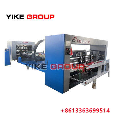 Automatische doos folder Gluer Machine Met PP Strapping Machine Het maken van kartonnen doos