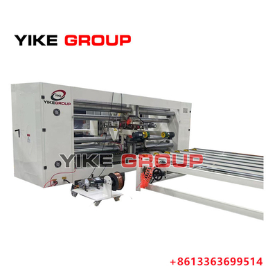 Snelheid 600 hechtingen/min YIKE GROUP Halfautomatische golvende doos hechtmachine 2 stuks