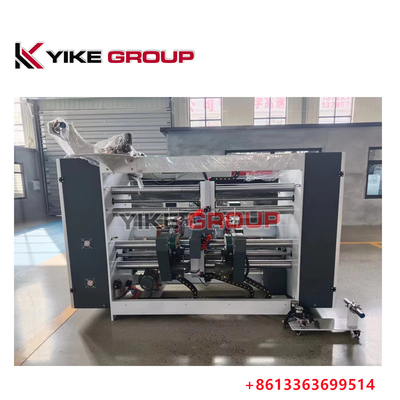 Snelheid 600 hechtingen/min YIKE GROUP Halfautomatische golvende doos hechtmachine 2 stuks