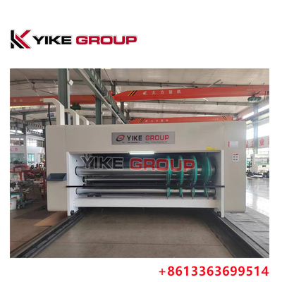 Ketenvoeder 2 Kleurenprinter Slotter Die Cutter machine Kartonnen doos maken machine