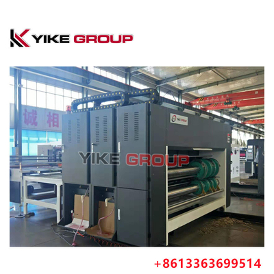 YK-1424 Ketenvoeder 2 Kleur Flexodrukmachine Geaffineerde doos maken machine