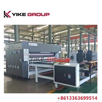 YK-1424 Ketenvoeder 2 Kleur Flexodrukmachine Geaffineerde doos maken machine