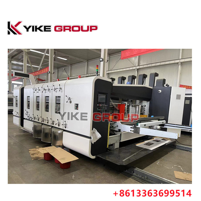 YK-1424 High Speed Flexo Printer Slotter Die Cutter Machine Kartonnen doos maken