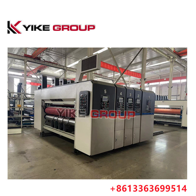 YK-1424 High Speed Flexo Printer Slotter Die Cutter Machine Kartonnen doos maken