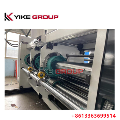 YK-1224 High Speed Printer Slotter Die Cutter Machine met Stacker voor het maken van kartonnen dozen