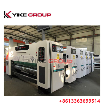 YIKE GROUP 1200X2400MM Flexo Printer Slotter Machine voor het maken van kartonnen dozen