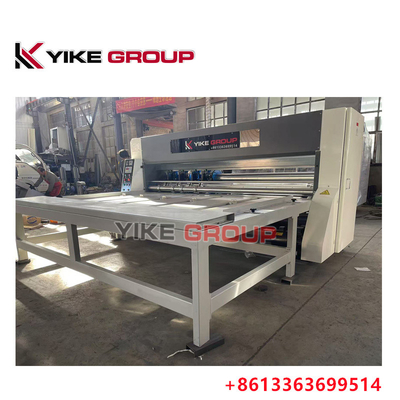 1400x2600MM Gekraakte kartonnen doos maken machine Keten type Flexo printer Slotter machine
