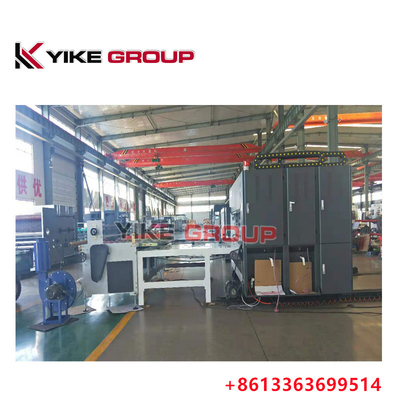 1400x2600MM Gekraakte kartonnen doos maken machine Keten type Flexo printer Slotter machine