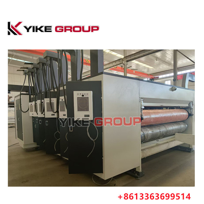 YIKE GROUP snelheid 150pcs/min Volledig automatisch 415V 440V Flexo Printer Slotter Machine