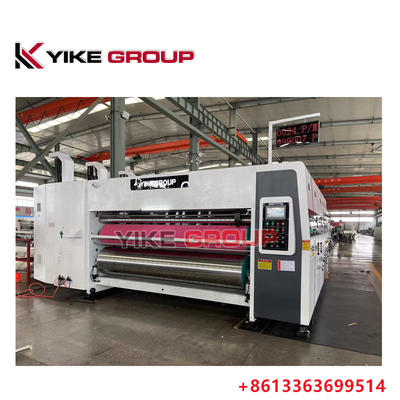 YK-1224 150 stuks/min 4 kleuren Flexo printer Slotter Machine Carton Box Making Machine