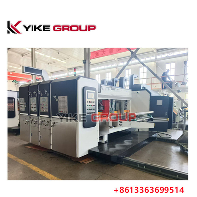 High Speed Flexo Printing Slotting Machine voor kartonnen doos maken van 120-150 bladen/min