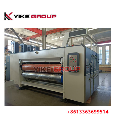 High Speed Flexo Printing Slotting Machine voor kartonnen doos maken van 120-150 bladen/min