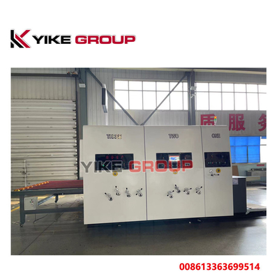 High Speed Flexo Printing Slotting Machine voor kartonnen doos maken van 120-150 bladen/min
