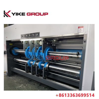 Maximale afdrukgrootte 1450X2500 Automatische loodrand Flexo 3 kleur Slotter Diecutter Machine