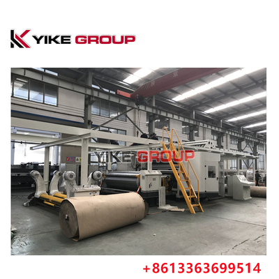 Hydraulische schachtloze molen rolstandmachine voor 1600MM 2-laag golfkarton productielijn
