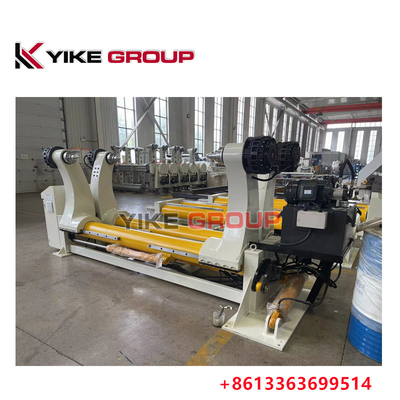 Hydraulische schachtloze molen rolstandmachine voor 1600MM 2-laag golfkarton productielijn