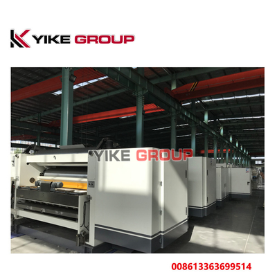 YK-2200 Snelheid 150m/min Single Facer Machine Voor BHS, FOSBER, TCY, Geaffineerd Karton Productie