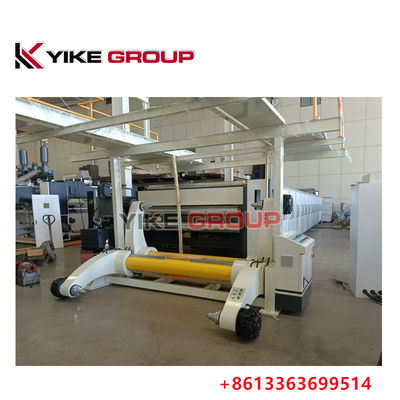 Hydraulische schachtloze molen rolstandmachine voor 1600MM 2-laag golfkarton productielijn